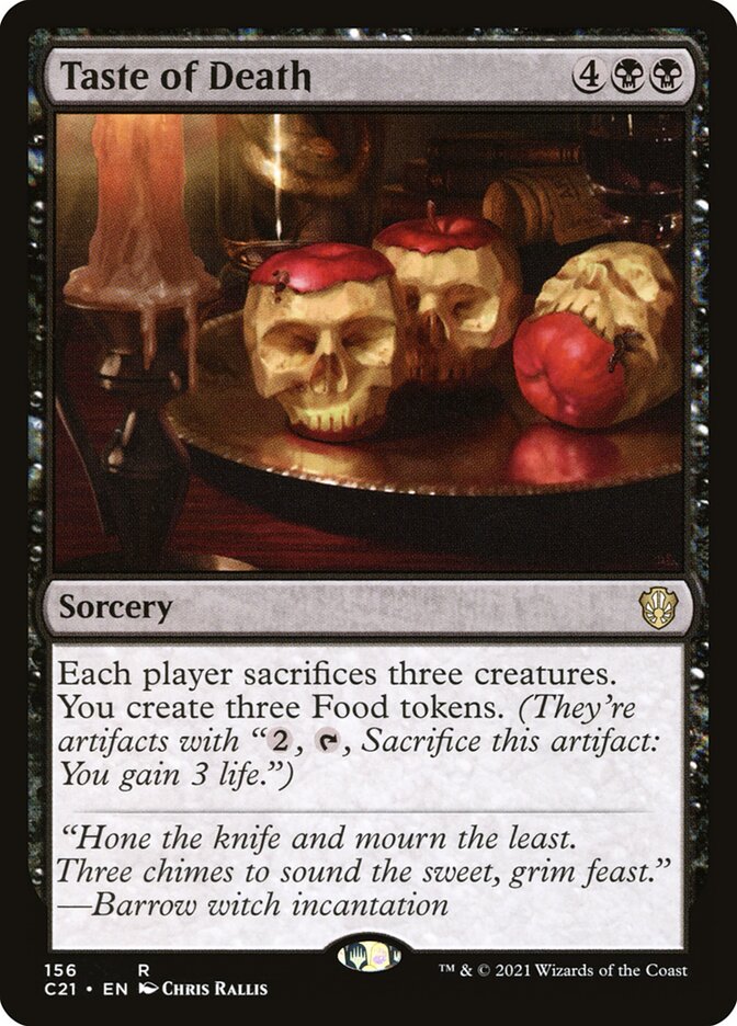 Taste of Death [Commander 2021] | Gamers Paradise