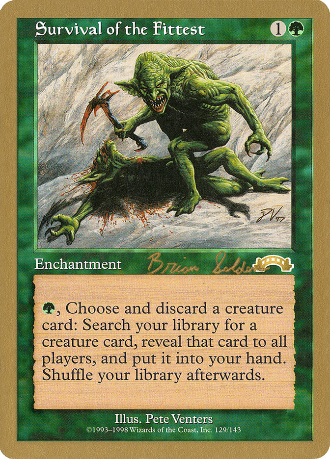 Survival of the Fittest (Brian Selden) [World Championship Decks 1998] | Gamers Paradise