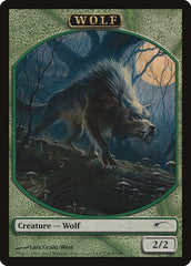 Human // Wolf Double-Sided Token [Friday Night Magic 2012] | Gamers Paradise