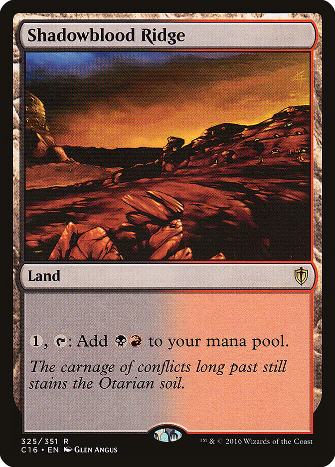 Shadowblood Ridge [Commander 2016] | Gamers Paradise