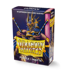 Dragon Shield: Japanese Size 60ct Sleeves - Purple (Matte) | Gamers Paradise