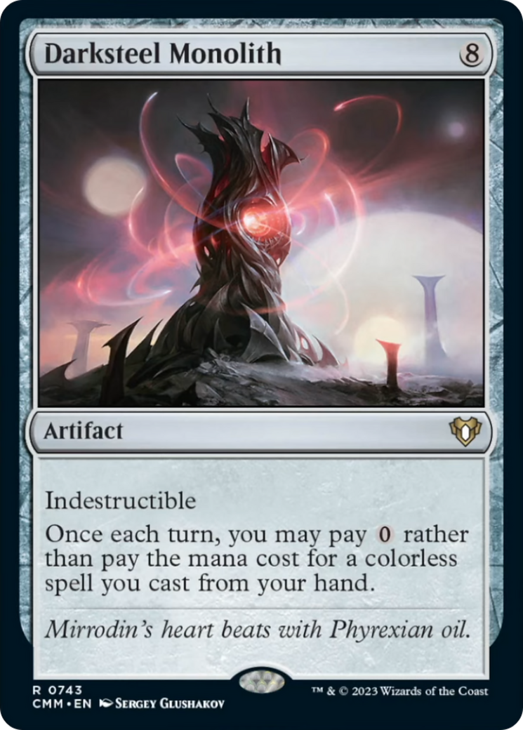Darksteel Monolith [Commander Masters] | Gamers Paradise