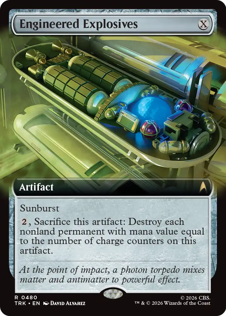 Engineered Explosives (Extended Art) [Star Trek] | Gamers Paradise