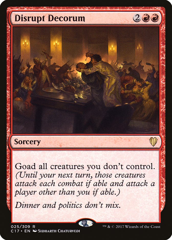 Disrupt Decorum [Commander 2017] | Gamers Paradise
