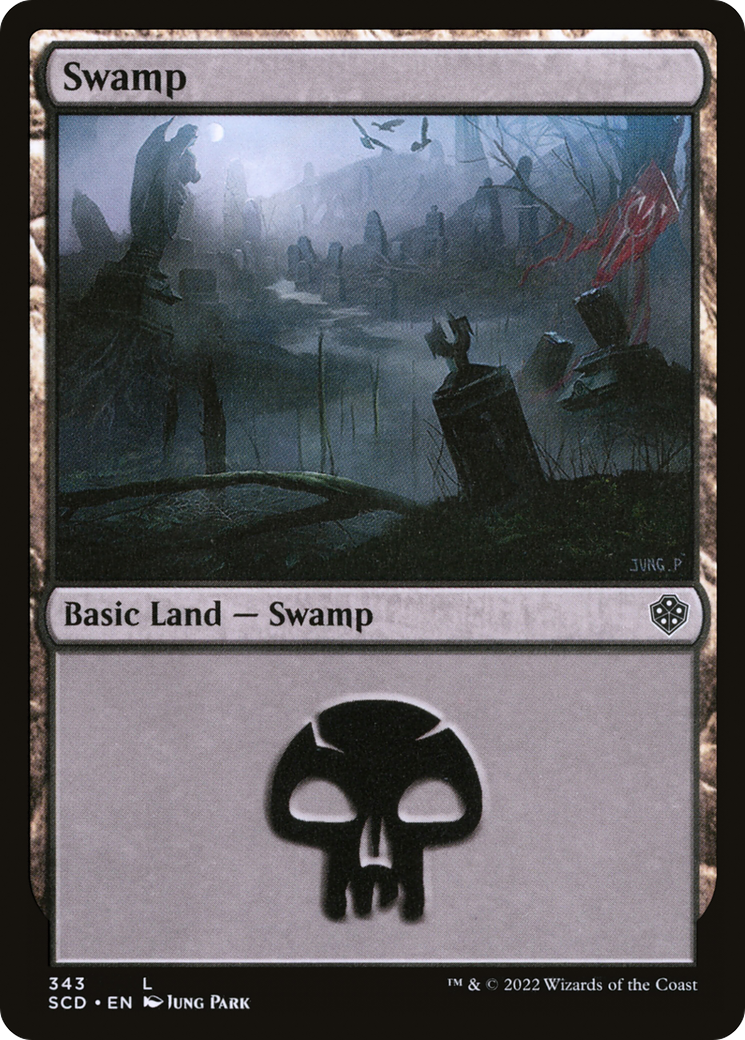 Swamp (343) [Starter Commander Decks] | Gamers Paradise