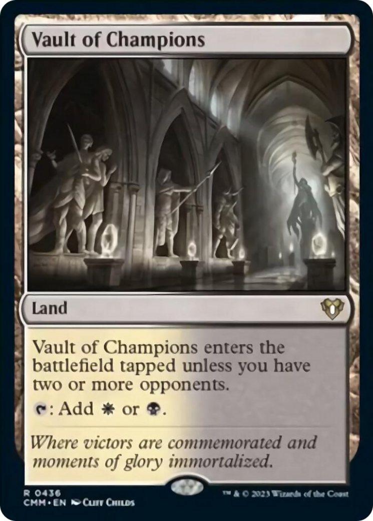 Vault of Champions [Commander Masters] | Gamers Paradise