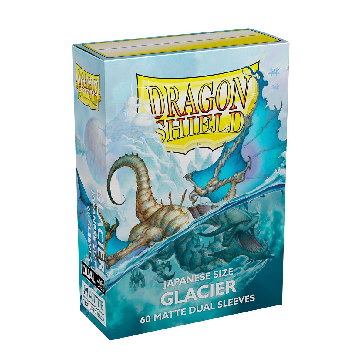 Dragon Shield: Japanese Size 60ct Sleeves - Glacier (Dual Matte) | Gamers Paradise