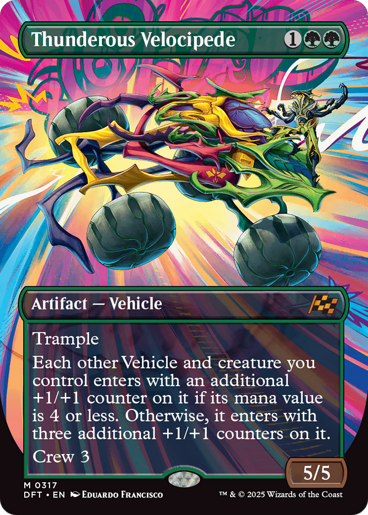 Thunderous Velocipede (Borderless) [Aetherdrift] | Gamers Paradise