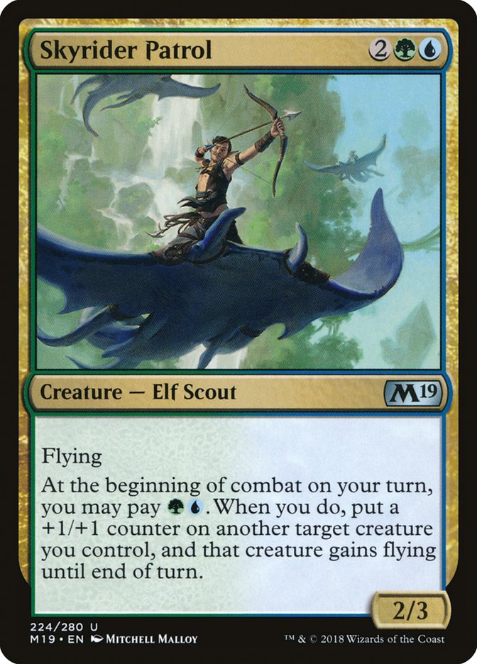 Skyrider Patrol [Core Set 2019] | Gamers Paradise