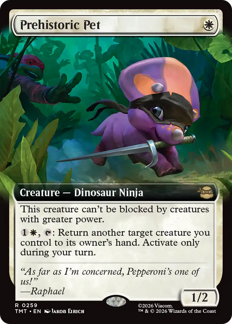 Prehistoric Pet (Extended Art) [Teenage Mutant Ninja Turtles] | Gamers Paradise