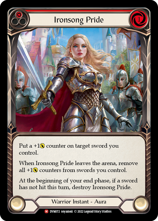 Ironsong Pride [DYN072] (Dynasty)  Rainbow Foil | Gamers Paradise