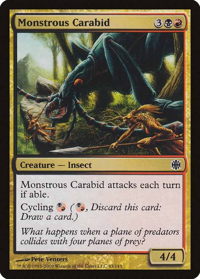 Monstrous Carabid [Alara Reborn] | Gamers Paradise