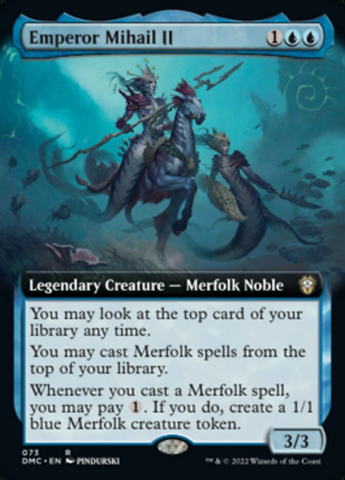 Emperor Mihail II (Extended Art) [Dominaria United Commander] | Gamers Paradise