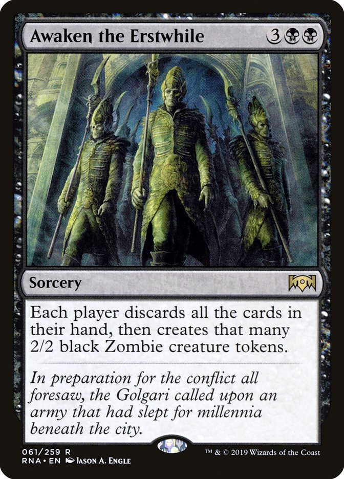 Awaken the Erstwhile [Ravnica Allegiance] | Gamers Paradise