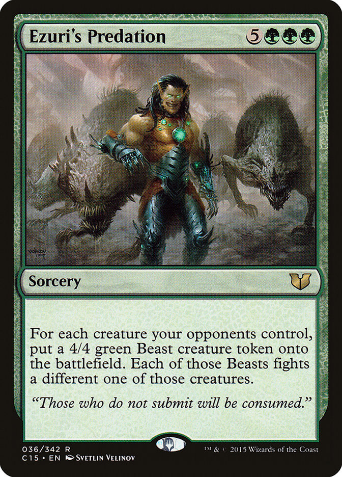 Ezuri's Predation [Commander 2015] | Gamers Paradise