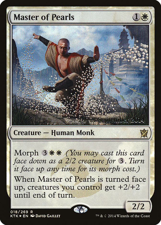 Master of Pearls [Khans of Tarkir Prerelease Promos] | Gamers Paradise