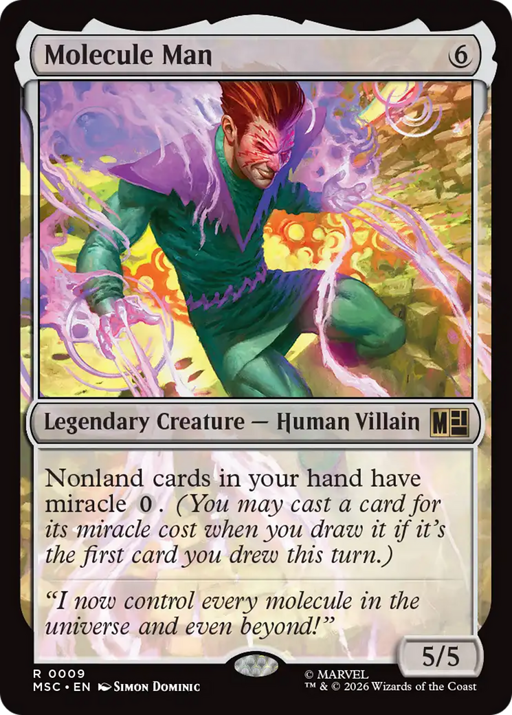 Molecule Man (Surge Foil) [Marvel Super Heroes Commander] | Gamers Paradise