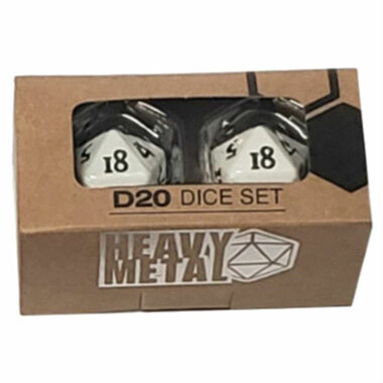 Ultra Pro: D20 Heavy Metal Dice Sets | Gamers Paradise