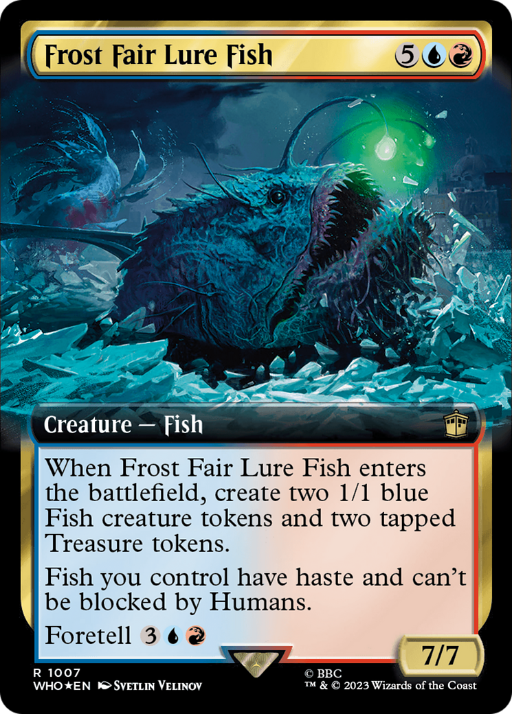 Frost Fair Lure Fish (Extended Art) (Surge Foil) [Doctor Who] | Gamers Paradise