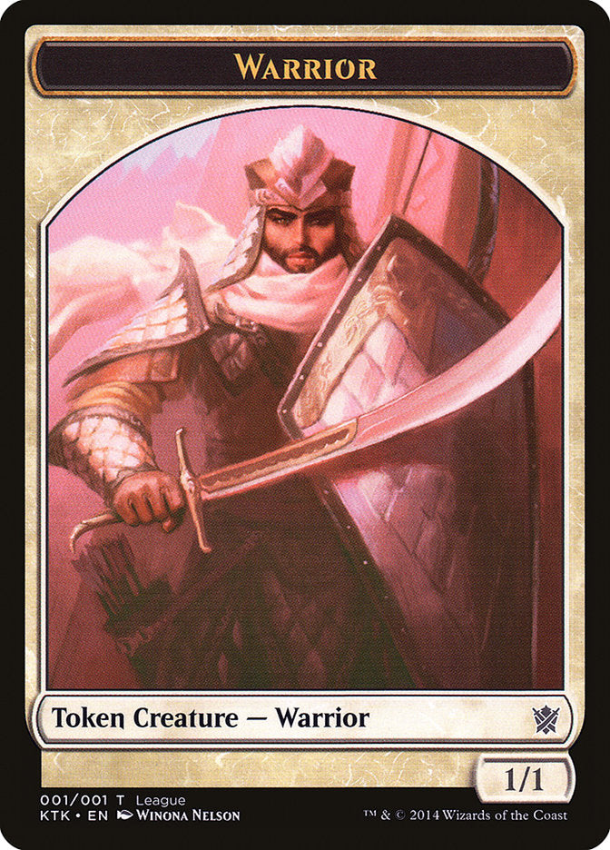 Warrior Token [League Tokens 2014] | Gamers Paradise