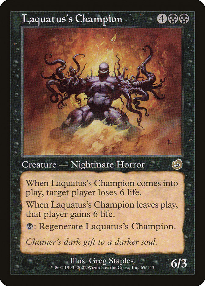 Laquatus's Champion [Torment] | Gamers Paradise