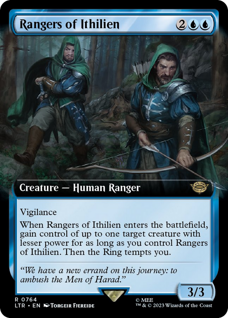 Rangers of Ithilien (Extended Art) (Surge Foil) [The Lord of the Rings: Tales of Middle-Earth] | Gamers Paradise