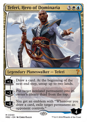 Teferi, Hero of Dominaria (White Border) [Mystery Booster 2] | Gamers Paradise