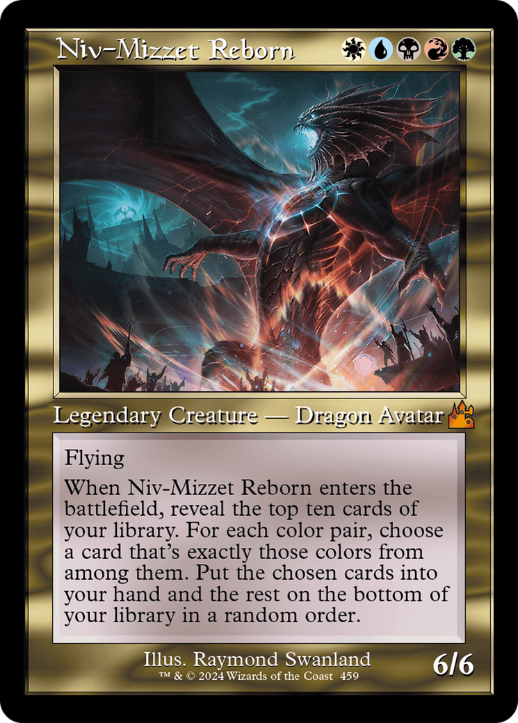 Niv-Mizzet Reborn (Retro Frame) [Ravnica Remastered] | Gamers Paradise