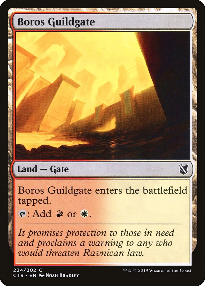 Boros Guildgate [Commander 2019] | Gamers Paradise