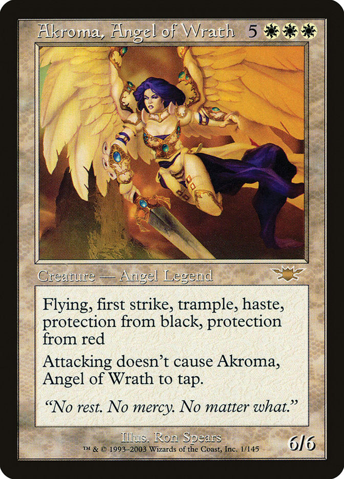 Akroma, Angel of Wrath [Legions] | Gamers Paradise