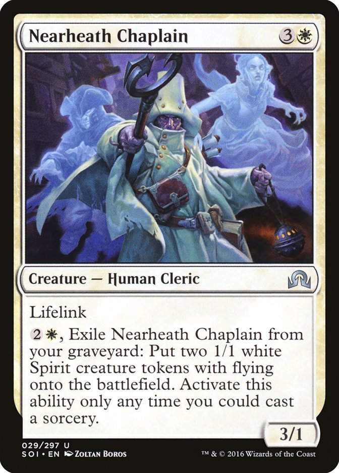 Nearheath Chaplain [Shadows over Innistrad] | Gamers Paradise