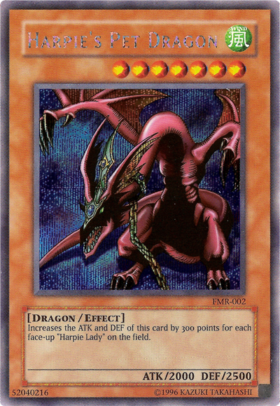 Harpie's Pet Dragon (Forbidden Memories) [FMR-002] Prismatic Secret Rare | Gamers Paradise