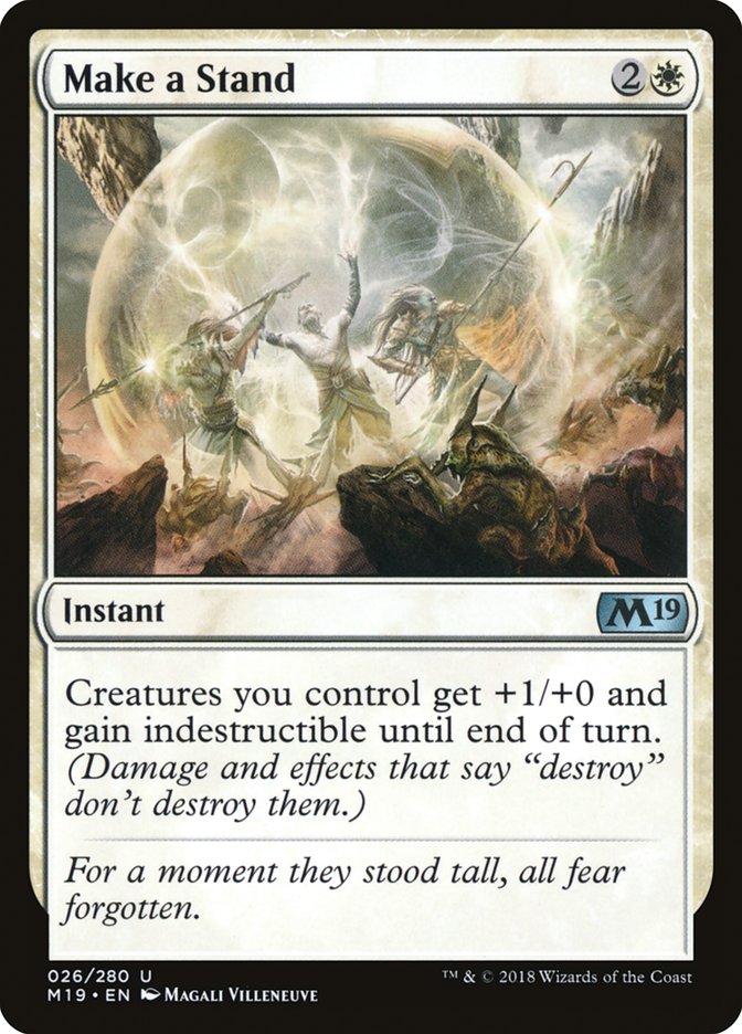 Make a Stand [Core Set 2019] | Gamers Paradise