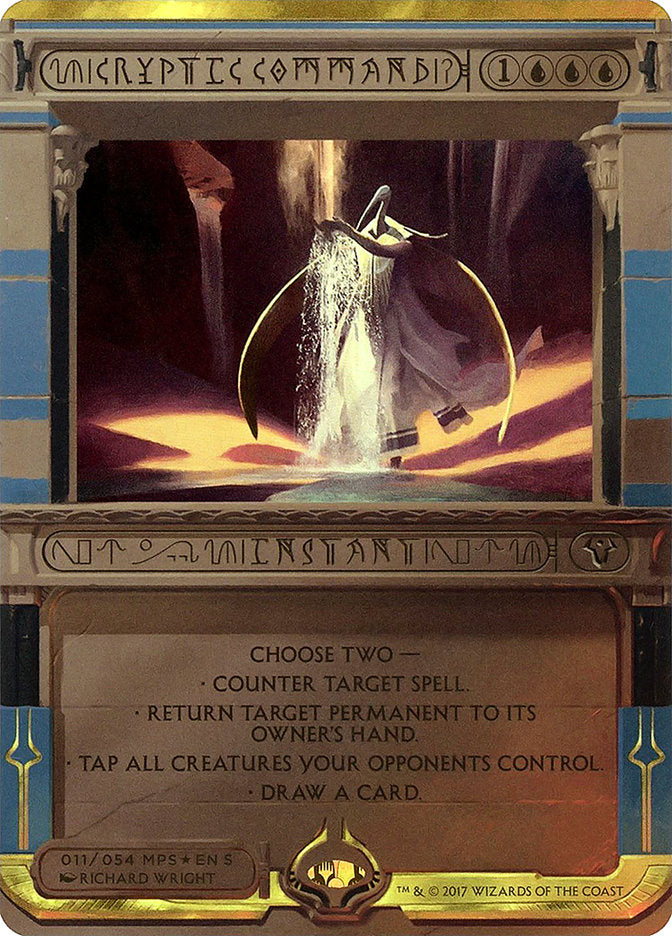 Cryptic Command (Invocation) [Amonkhet Invocations] | Gamers Paradise