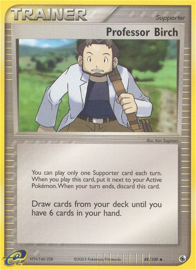 Professor Birch (89/109) [EX: Ruby & Sapphire] | Gamers Paradise