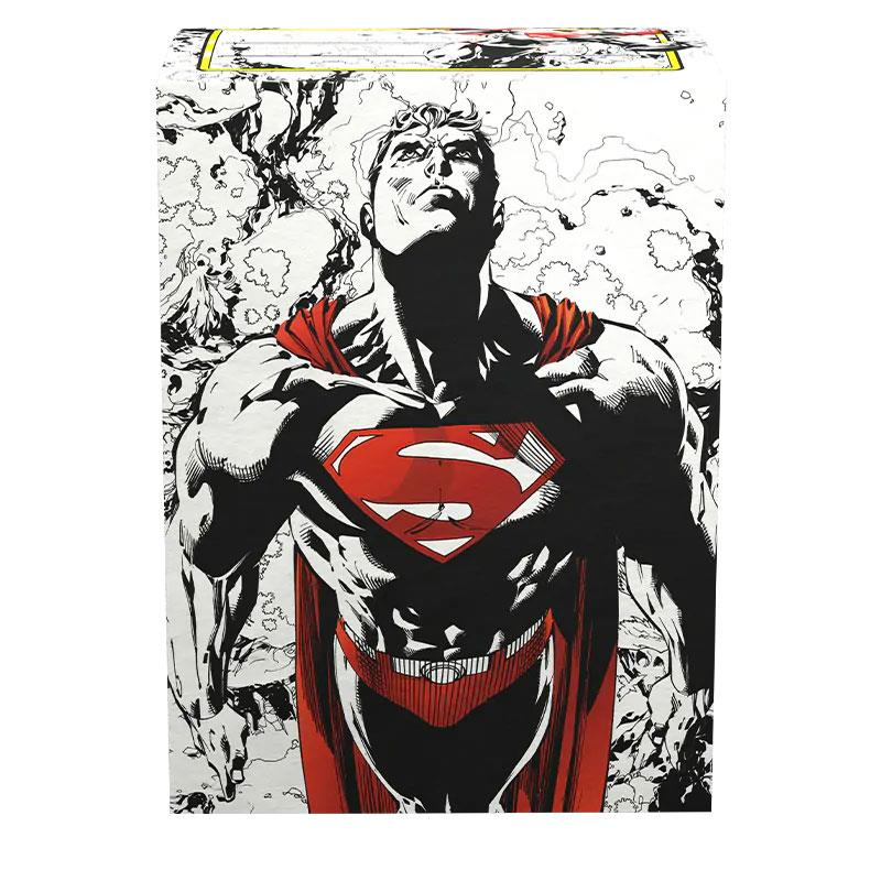 Dragon Shield: Standard 100ct Art Sleeves - Superman Core (Dual Matte) | Gamers Paradise