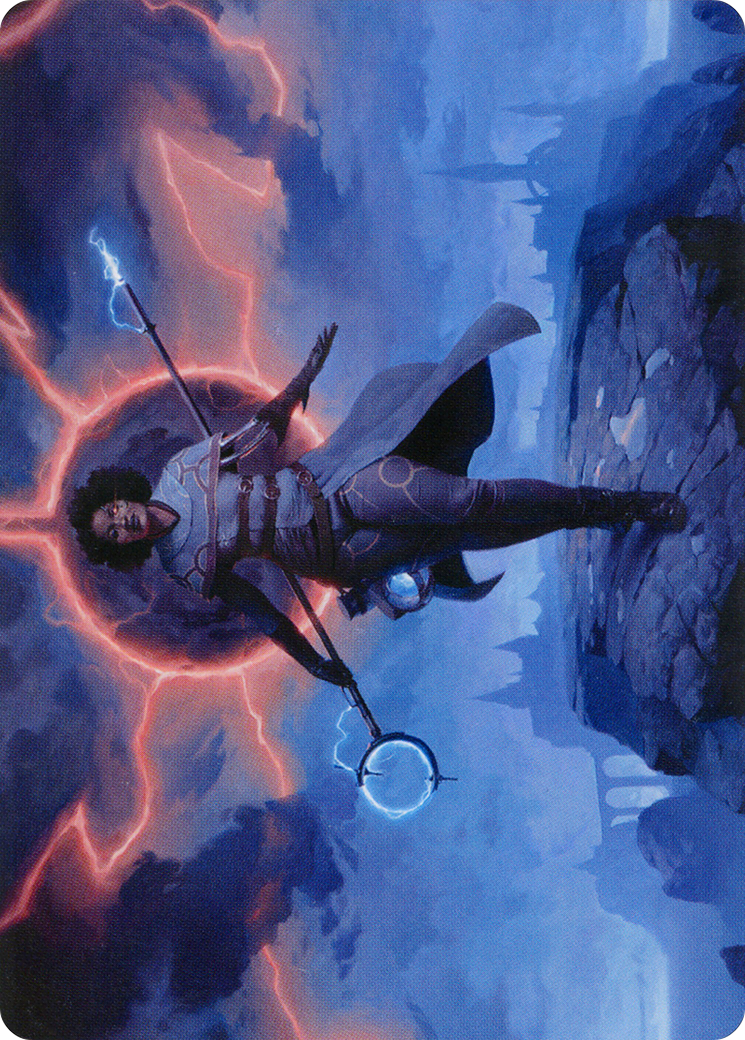 Rona, Herald of Invasion Art Card [March of the Machine Art Series] | Gamers Paradise