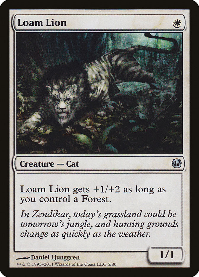 Loam Lion [Duel Decks: Ajani vs. Nicol Bolas] | Gamers Paradise