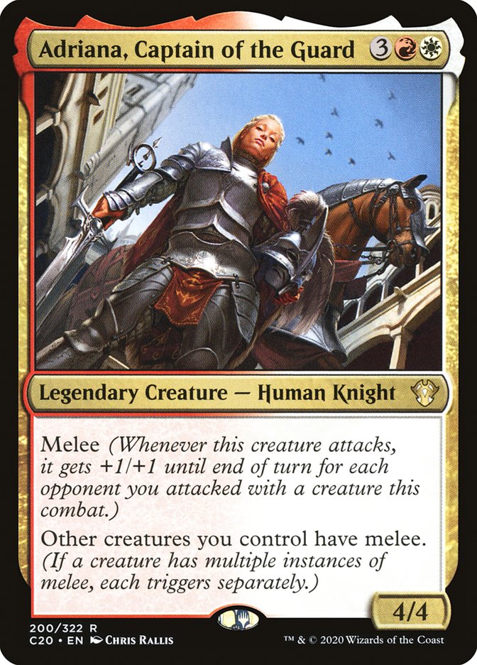 Adriana, Captain of the Guard [Commander 2020] | Gamers Paradise