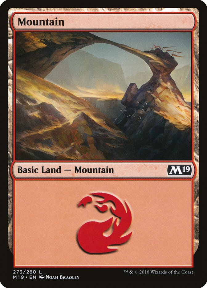 Mountain (273) [Core Set 2019] | Gamers Paradise