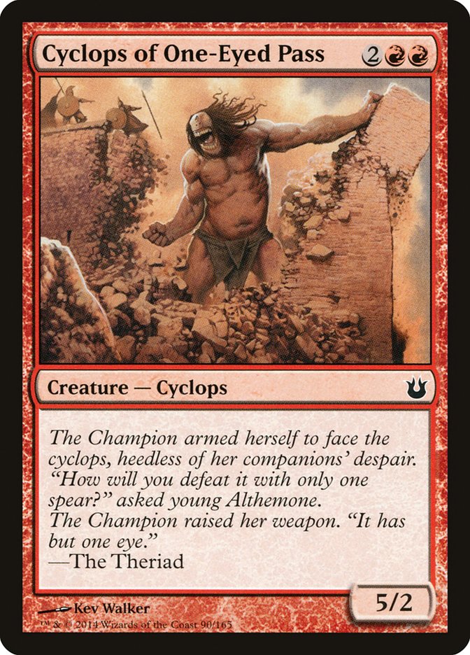 Cyclops of One-Eyed Pass [Born of the Gods] | Gamers Paradise
