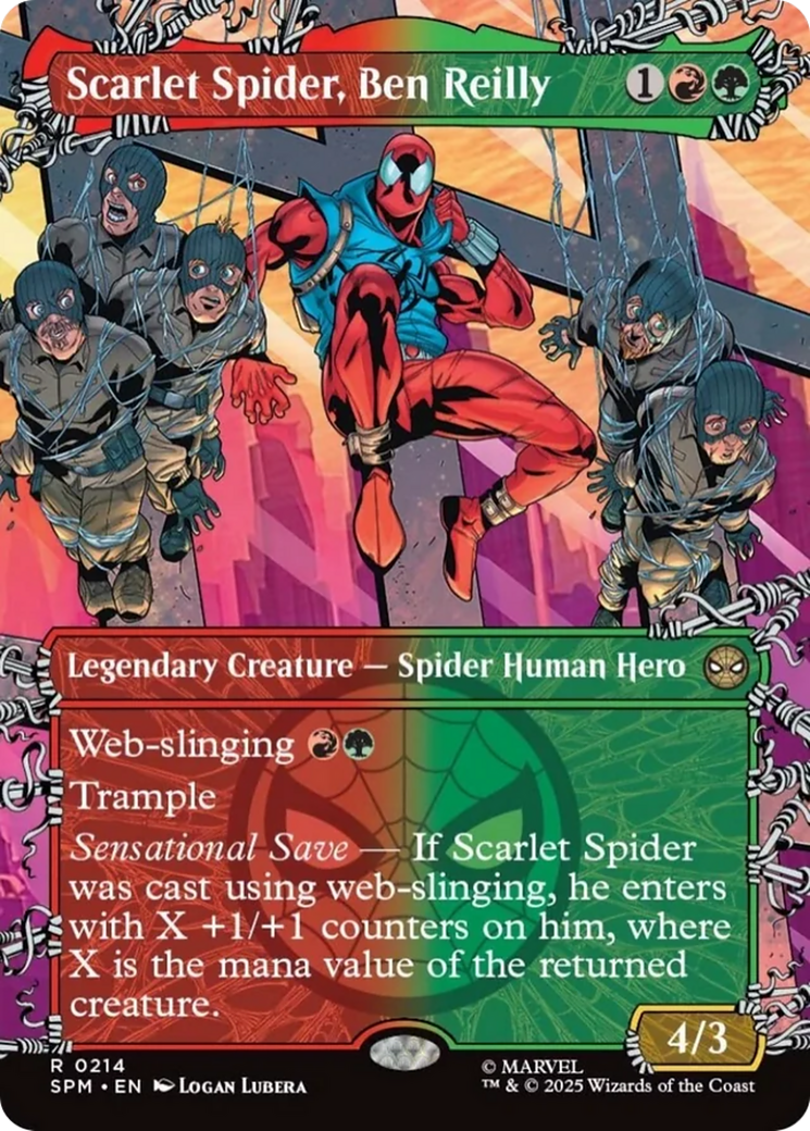 Scarlet Spider, Ben Reilly (Borderless) [Marvel's Spider-Man] | Gamers Paradise