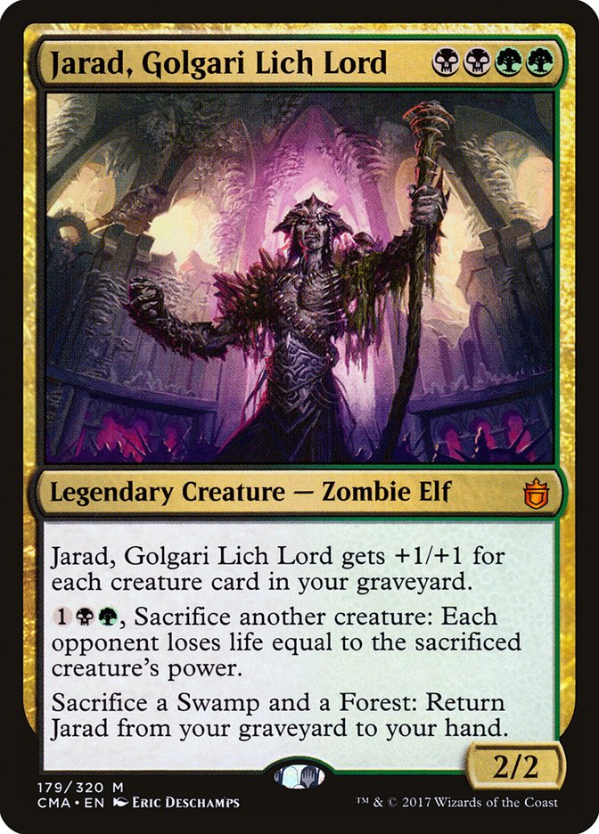 Jarad, Golgari Lich Lord [Commander Anthology] | Gamers Paradise