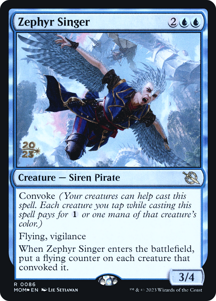 Zephyr Singer [March of the Machine Prerelease Promos] | Gamers Paradise