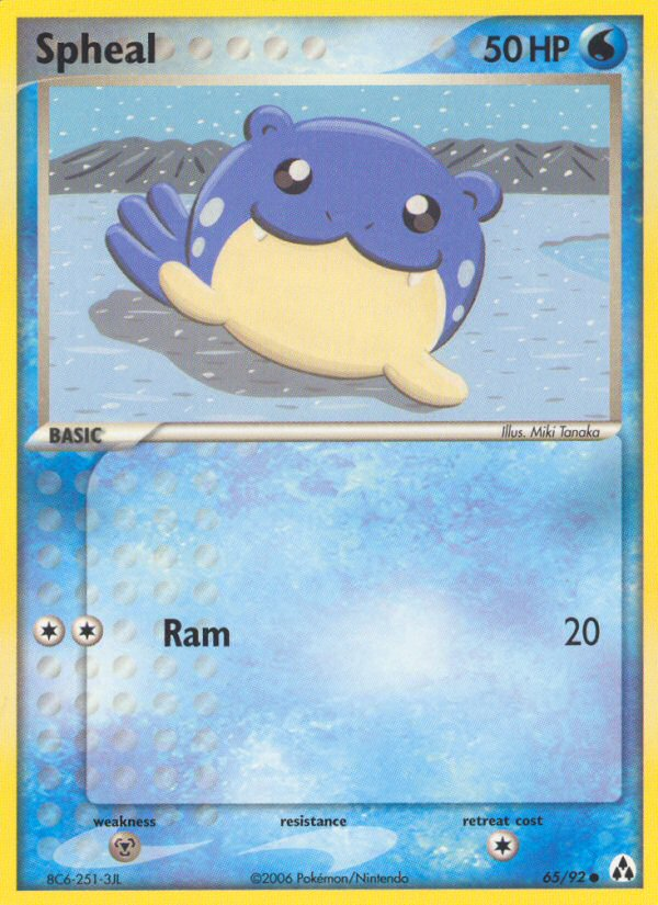 Spheal (65/92) [EX: Legend Maker] | Gamers Paradise