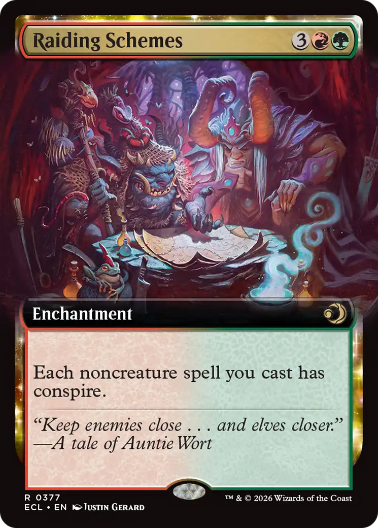 Raiding Schemes (Extended Art) [Lorwyn Eclipsed] | Gamers Paradise