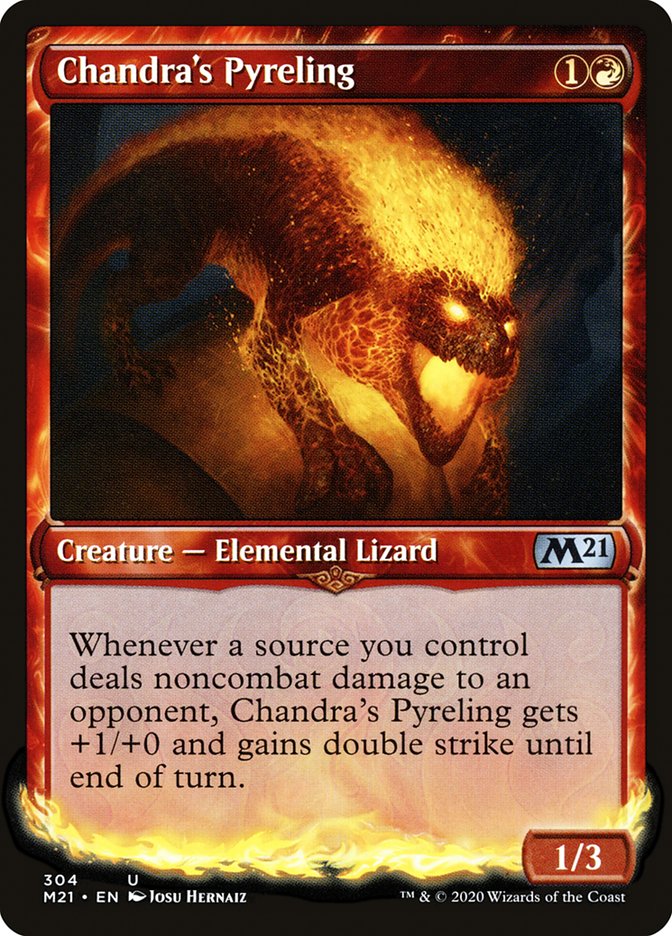 Chandra's Pyreling (Showcase) [Core Set 2021] | Gamers Paradise