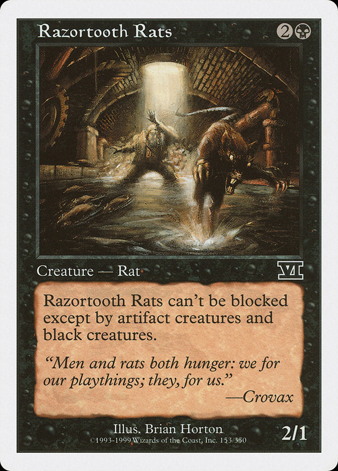 Razortooth Rats [Classic Sixth Edition] | Gamers Paradise