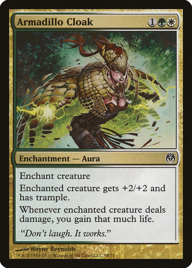 Armadillo Cloak [Duel Decks: Phyrexia vs. the Coalition] | Gamers Paradise