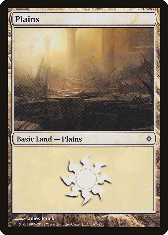 Plains (167) [New Phyrexia] | Gamers Paradise